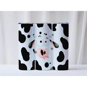 20oz Funny Cow Farm Animal Tumbler